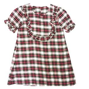 Like New! Plaid flannel dress